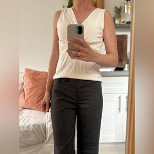 Ann Taylor Charcoal Women's Trousers Slacks size OP